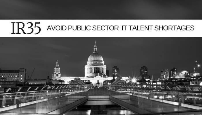 IR35 – how to avoid Public Sector IT talent shortages