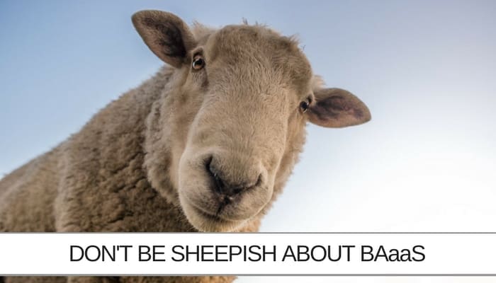 Why IT Projects Shouldn’t Be Sheepish About BAaaS