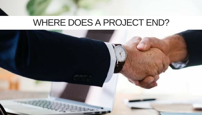 Where does an IT Project Manager’s job end?